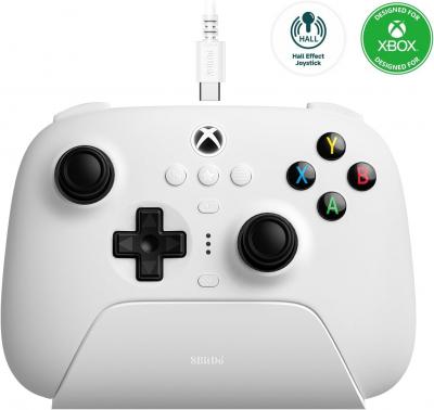 NEUF   8Bitdo ULIMATE 3 Manette Filaire Blanche Xbox, Hall Effect Joysticks,