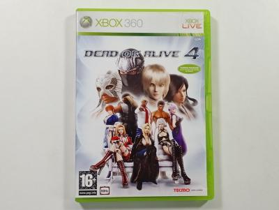 DEAD OR ALIVE 4 XBOX 360 PAL FR OCCASION