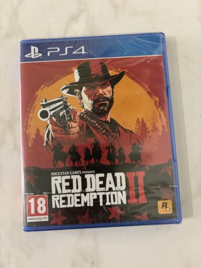 RED DEAD REDEMPTION 2   PS4   PlayStation 4   PS5   PAL FR   Neuf sous blister