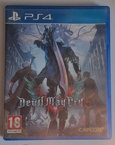 PS4 jeu Devil May Cry 5 jaquette fran�aise Playstation 4 retro