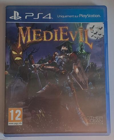 PS4 jeu Medievil jaquette fran�aise Playstation 4 retro