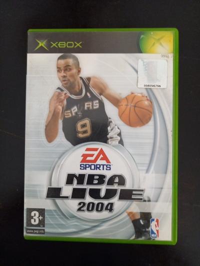 Jeu NBA Live 2004 Tony Parker pour XBOX PAL FR
