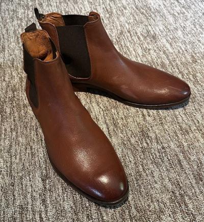boots homme style Chelsea marron �tat neuf