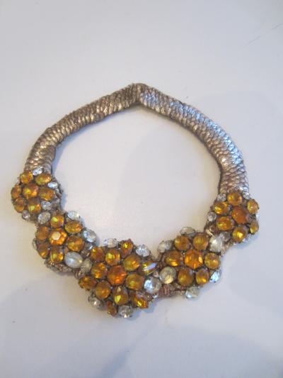 Collier vintage cr�ation originale unique