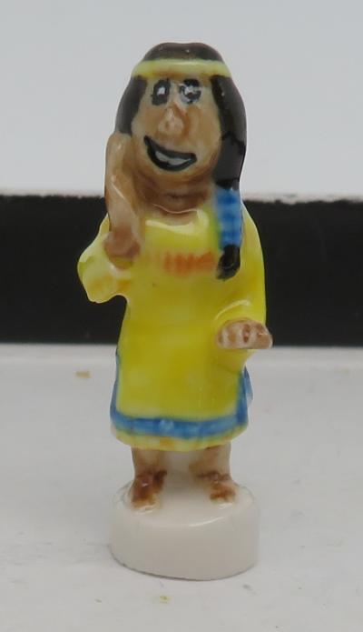2010 LEBHAR INDIENS FEVE PORCELAINE 3D AU CHOIX