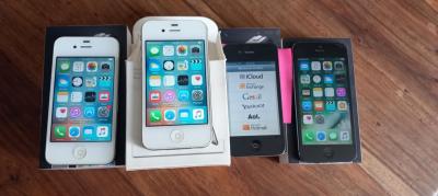 Job Lot 3 Apple iPhone 4s A1387   Iphone 5   dock Iphone4 en l'�tat