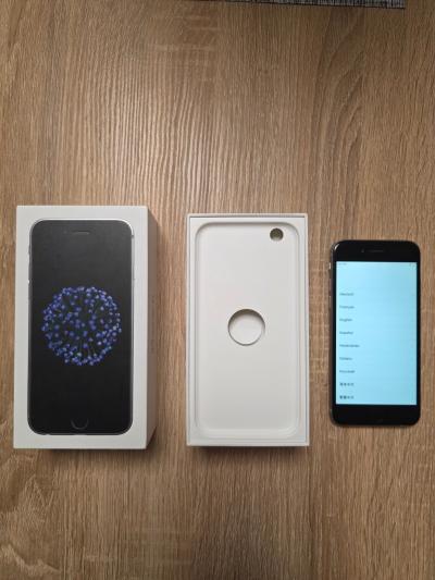 Apple iPhone 6 16Go Gris Sid�ral - Noir   Tr�s bon �tat   Batterie 94%   iOS 12.