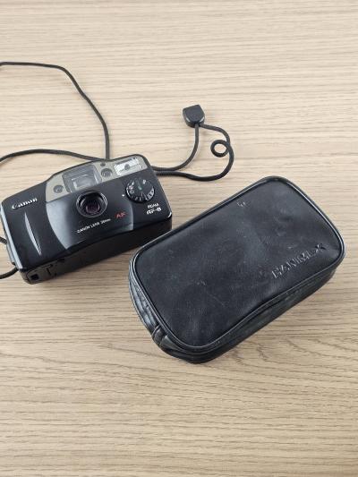Appareil photo compact Canon Prima AF 8 avec �tui pour pi�ces d�tach�e