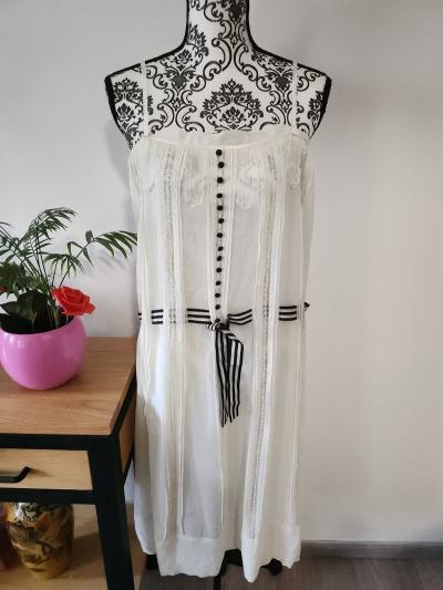 Robe Lulu H femme 50% soie taille L (40) neuf avec �tiquettes