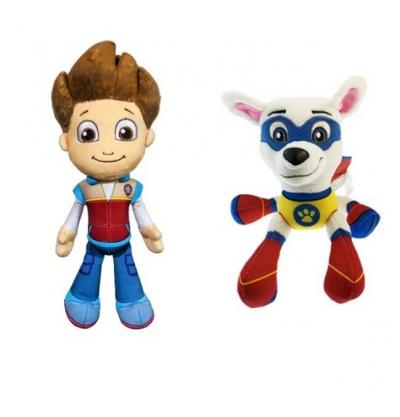 Peluche Pat Patrouille Lotto 2 Pezzi Cartone Animato PAW PATROL Doudou Bambino