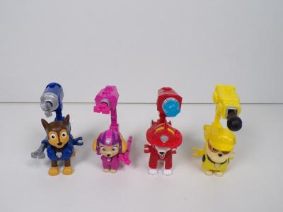 Figurines Hero Pup Movie   Paw Patrol   Pat Patrouille   Stella   Chase   Ruben