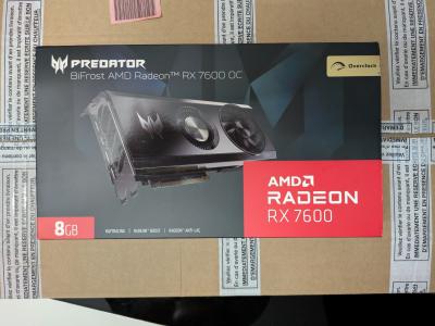 Carte Graphique Acer Predator AMD Radeon RX 7600 OC 8Go   Neuve (retour SAV)