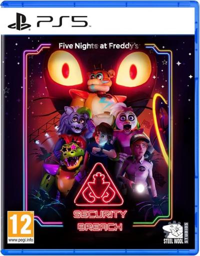 FIVE NIGHTS AT FREDDY S SECURITY BREACH PS5 EURO OCCASION (EN-FR-DE-ES-IT-PT)