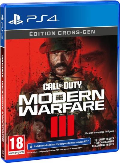 CALL OF DUTY MODERN WARFARE III (3)   EDITION CROSS GEN   PS4 FR OCCASION  (EN-F