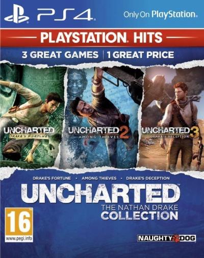 UNCHARTED THE NATHAN DRAKE COLLECTION PLAYSTATION HITS PS4 FR OCCASION