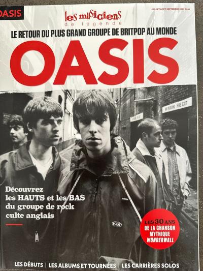 Magazine Les Musiciens de l�gende, Oasis, les hauts et les bas du groupe anglais