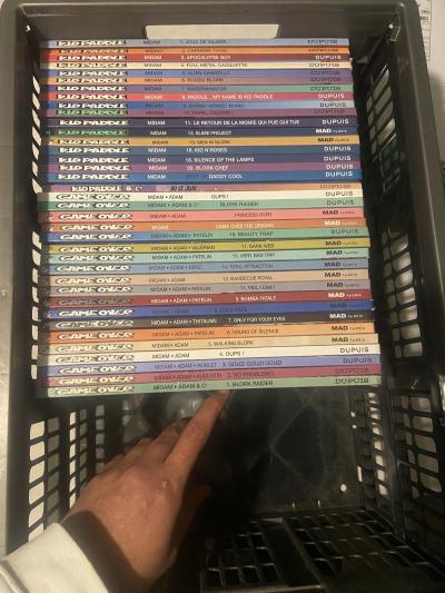 Lot de 38 BD Kid Paddle Game Over TBE