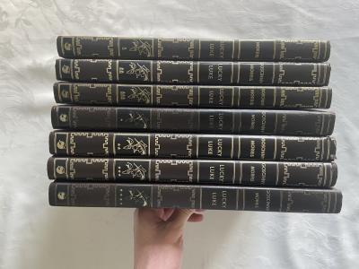 Lot de 7 BD int�grales Lucky Luke Rombaldi bon - tr�s bon �tat