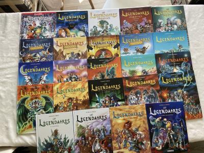 Lot de 20 BD Les l�gendaires TBE
