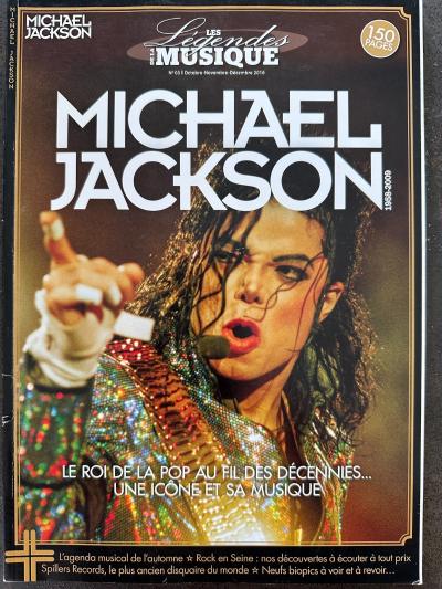 Magazine Les L�gendes de la musique n�3, Michael Jackson