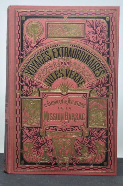 Jules VERNE   L �tonnante Aventure de la Mission Barsac hachette Hetzel 1919