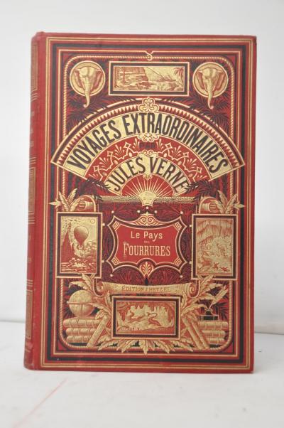 Verne, Jules   F�rat et de Beaurepaire. Le Pays des Fourrures. Paris, J. Hetzel
