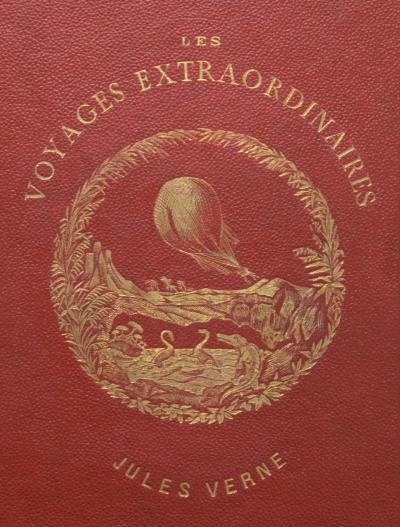 Five Weeks IN Ballon. Travel To Centre de La Terre. Jules Verne Hetzel 1867
