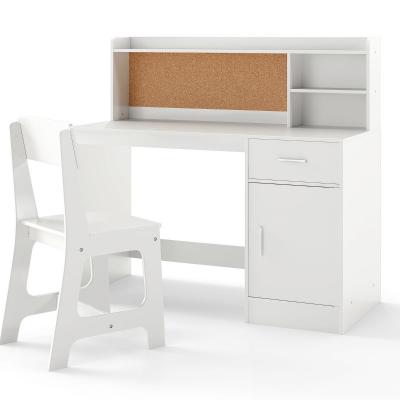 Ensemble Bureau et Chaise d'�tude pour Enfants Table d'�criture avec �tag�res T