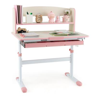 Bureau d'Etude pour Enfants R�glable en Hauteur Plateau Inclinable avec Huche T