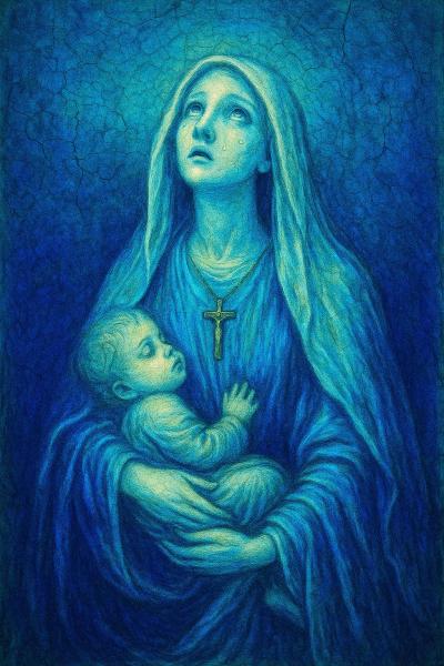 Tableau MARIE ET L'ENFANT