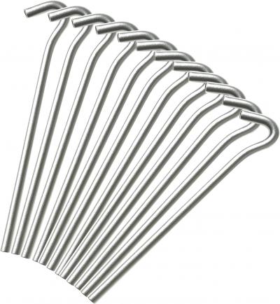 KEPLIN Lot de 50 piquets de Tente en Alliage d'acier galvanis�s, antirouille et