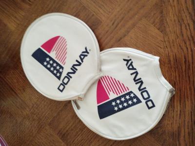 Lot De DeuxHOUSSES NEUVES DE   RAQUETTE PING PONG DONNAY   VINTAGE