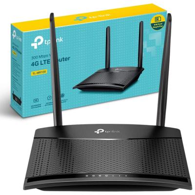 TP Link TL MR110 Routeur 4G LTE WiFi  300Mbps Cat 4 2 antennes 2 Ports LAN