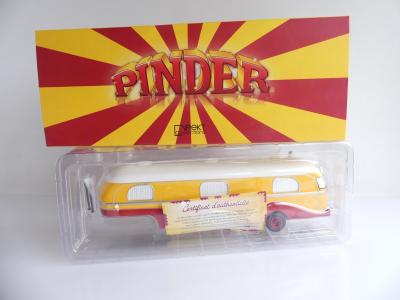 DIREKT COLLECTIONS  1:43 REMORQUE CARAVANE PINDER