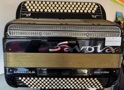 SAVOIA CASSOTO II   accord�on 4 rangs   120 basses