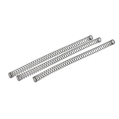 1mmx15mmx305mm Mangan�se Acier Compression Ressort Noir 2pc