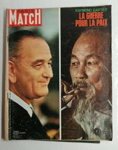 N269 Magazine Paris Match N�995 4 mai 1968 la guerre pour la paix, lyndo Baynes