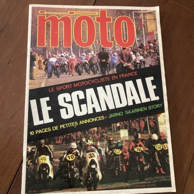 La Motorcycle No. 40 1973 Saarinen Ratier L7 Solex 8000 Honda 600 Smac Charade,