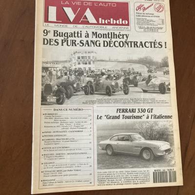 La Vie L'Auto No. 599 1993 Bugatti Montlh�ry Ferrari 330 Gt Automotive Etc Lva