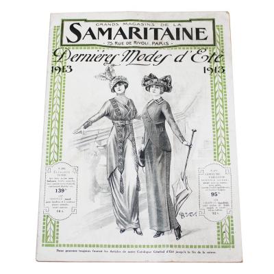 Ancien catalogue publicitaire Grands Magasins de la Samaritaine Paris �t� 1913