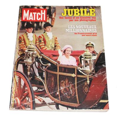 Magazine - revue Paris Match n� 1465 du 24-06-1977 Jubil� de la Reine Elizabeth