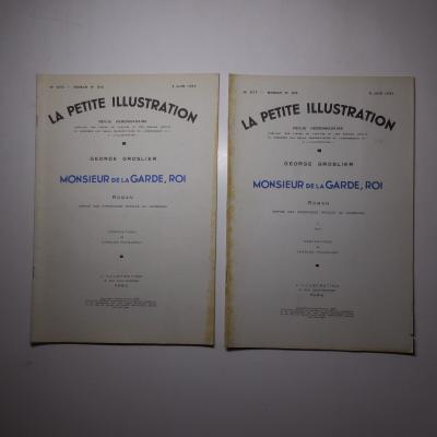 N25.151 The Little Illustration Novel 1934 G Groslier Mr. De La Garde Roi