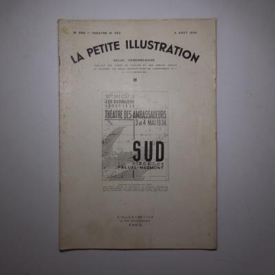 N25.152 La Petite Illustration 685 Theatre 1934 South Part Paluel Marmont 3 Acts