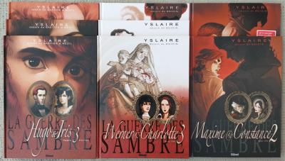 LA GUERRE DES SAMBRE  1 � 8 HUGO & IRIS.  WERNER & CHARLOTTE. MAXIME & CONSTANCE