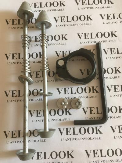 ANTIVOLS COLLIER SELLE de V�LO � 34,9 NOIR   AXES de ROUE Avant - Arri�re NEUF