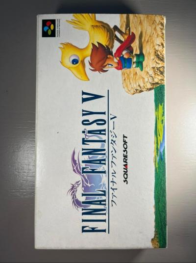 JEU FINAL FANTASY V   SQUARESOFT   SUPER FAMICOM   JAP   NTSC