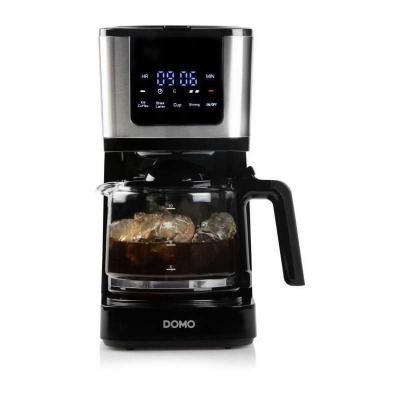 Cafetiere filtre   DOMO   DO733K   900 W   4 a 10 tasses   Ecran LCD   3