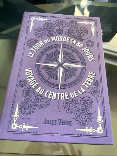 LE TOUR DU MONDE EN 80 JOURS   VOYAGE AU CENTRE DE LA TERRE  JULES VERNE