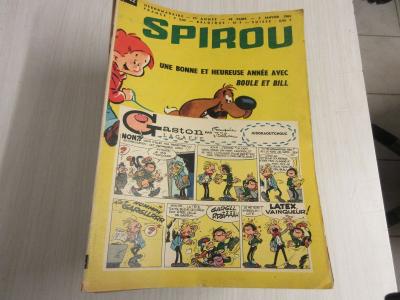SPIROU 1342 02.01.1964 SIMULATEUR CONDUITE AUTO AVIATION Bill BEDFORD Le COLVERT