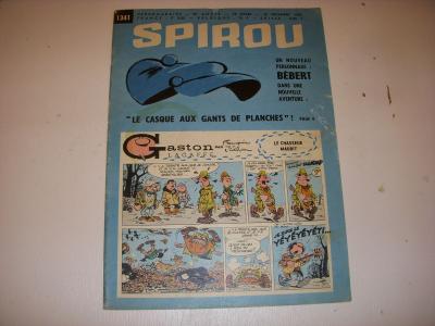 SPIROU 1341 26.12.1963 JO INNSBRUCK VOITURES ALLEMANDES En TAQUINANT le SOLFEGE